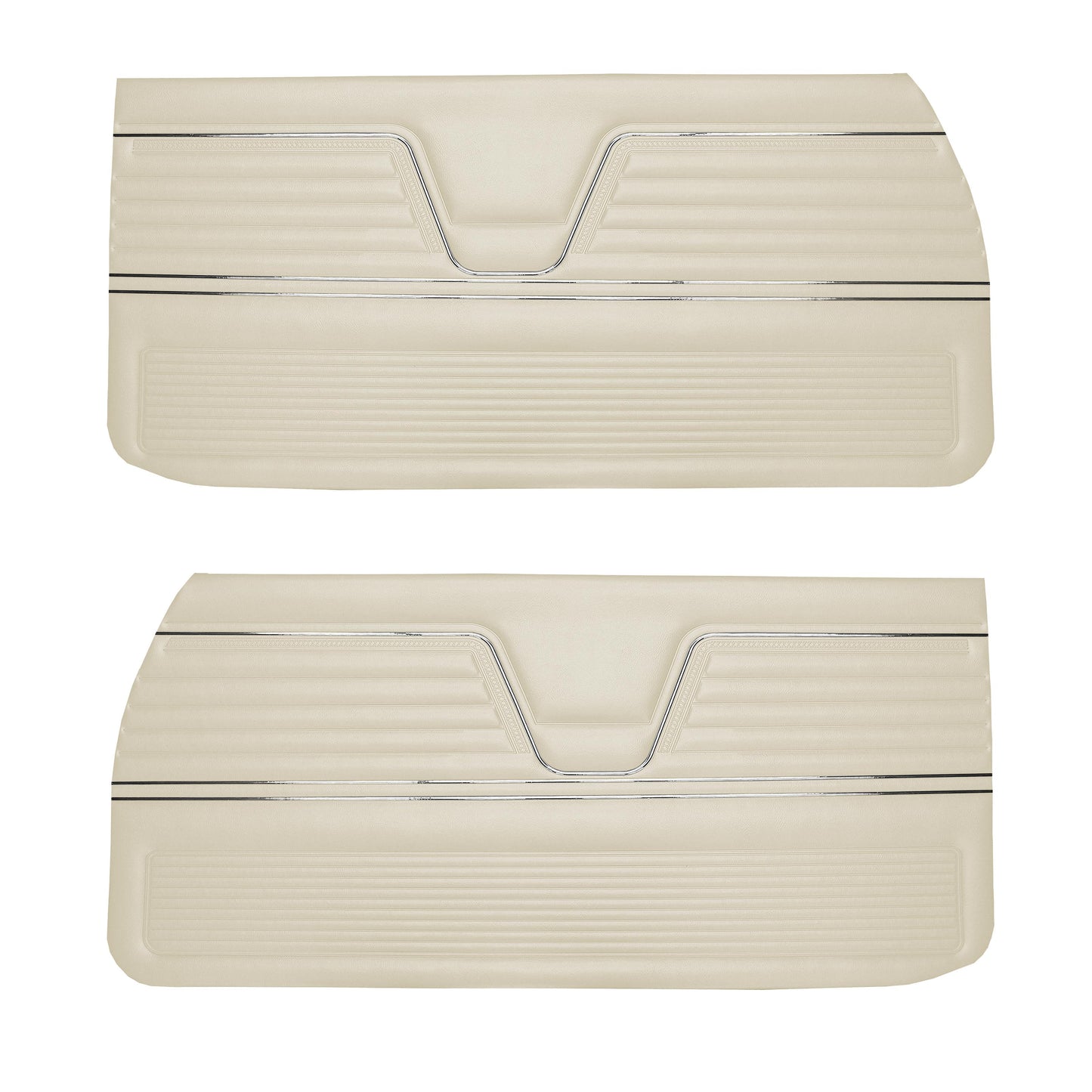 69 CHEVELLE/MALIBU FRONT DOOR PANELS (UNASSEMBLED) - PARCHMENT