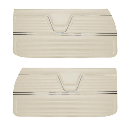 69 CHEVELLE/MALIBU FRONT DOOR PANELS (UNASSEMBLED) - PARCHMENT