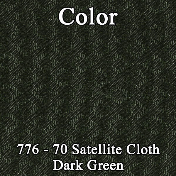 70 CLOTH BENCH - GREEN/GREEN