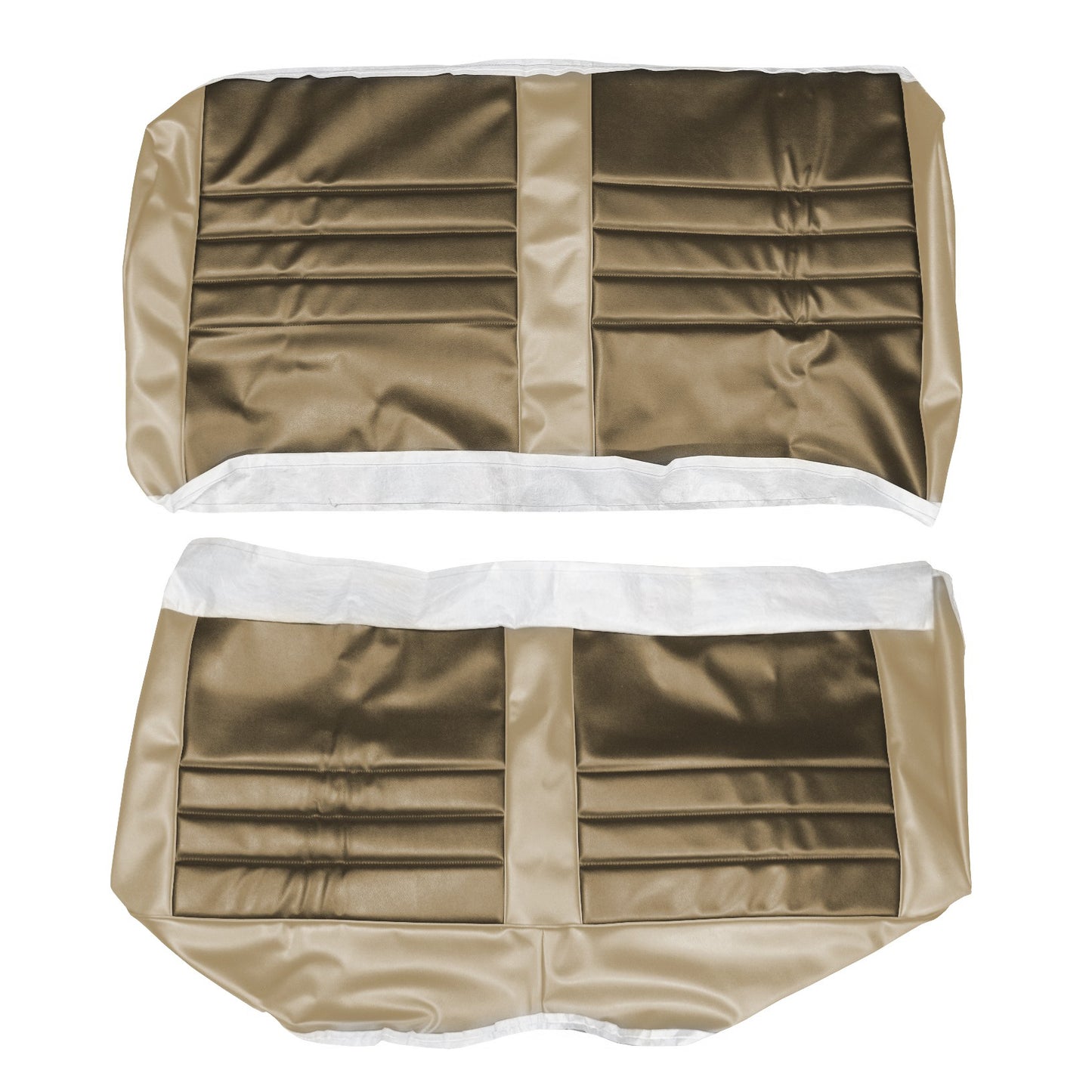 65 CHEVELLE/MALIBU HARDTOP REAR UPHOLSTERY - GOLD/FAWN