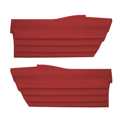 67 CUTLASS SUPREME/442 HOLIDAY COUPE REAR PANELS - RED