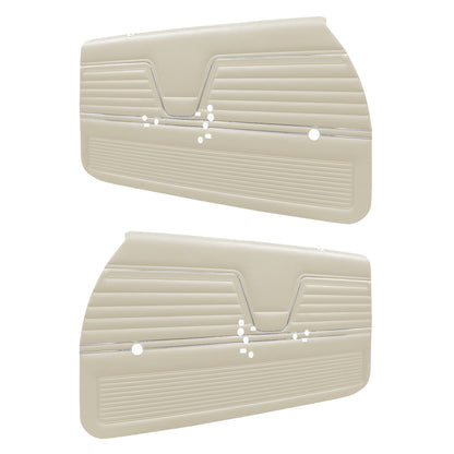 69 CHEVELLE/MALIBU FRONT DOOR PANELS (PRE-ASSEMBLED) - PARCHMENT