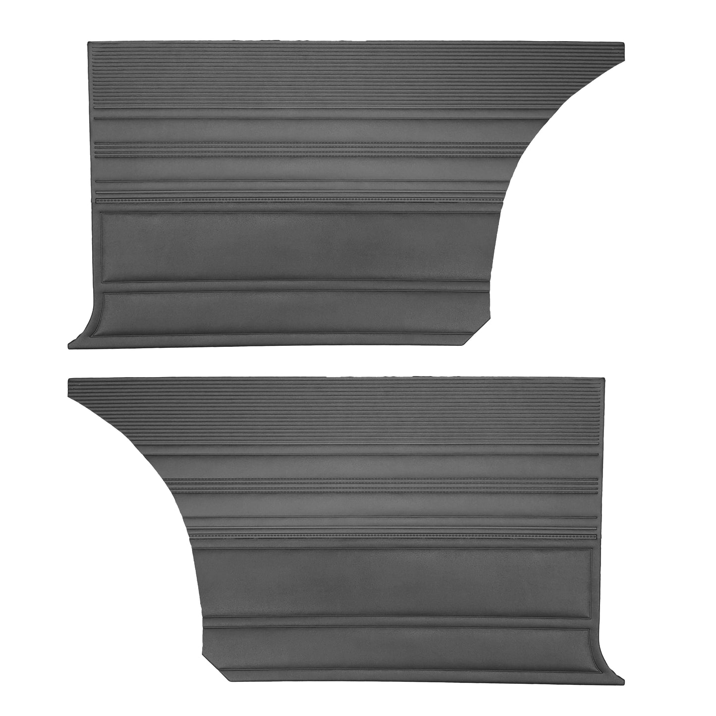 68 CORONET RT/500 HARDTOP REAR PANELS - BLACK