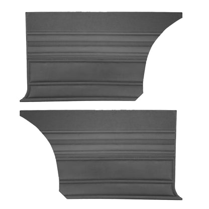 68 CORONET RT/500 HARDTOP REAR PANELS - BLACK