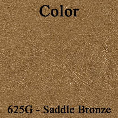 64 GM A-BODY 11" FRONT ARMREST PADS - SADDLE