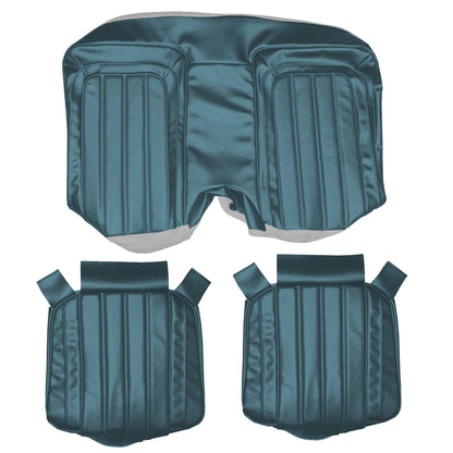 76 FIREBIRD/TRANS AM "DELUXE" HARDTOP REAR UPHOLSTERY - SRM BLUE