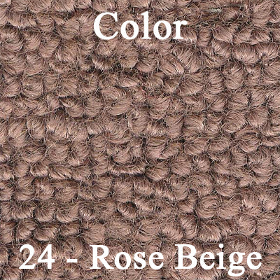 64 DODGE/PLYMOUTH B-BODY (MANUAL) CONSOLE CARPET - ROSE BEIGE (LOOP)