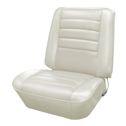 65 CHEVELLE/MALIBU BUCKET SEAT UPHOLSTERY - FROST WHITE