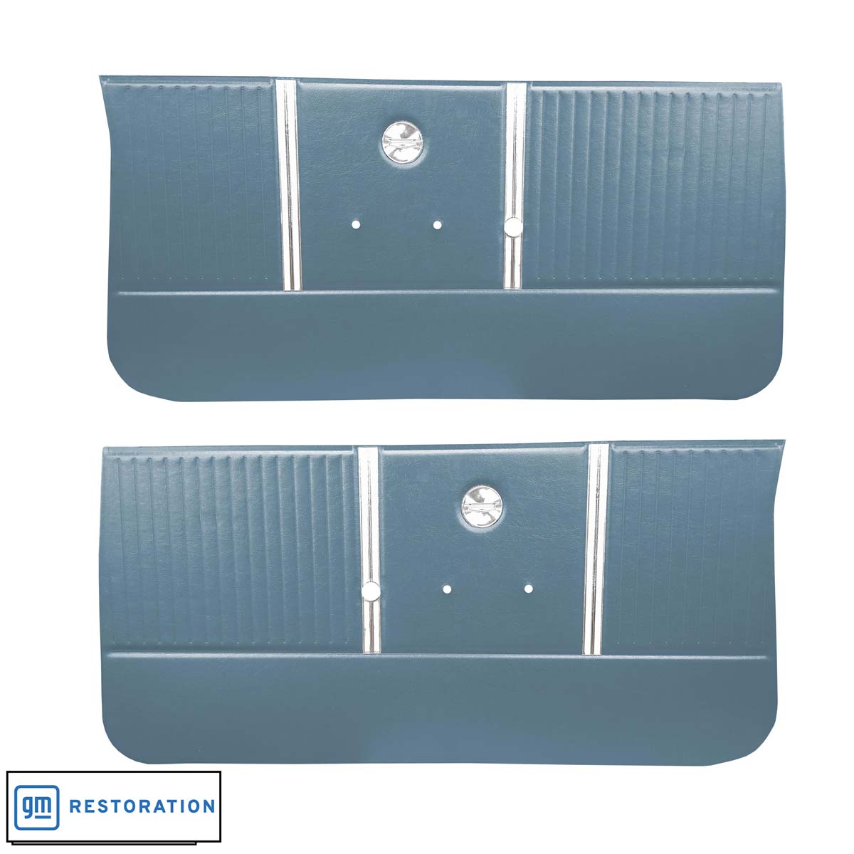 64 CHEVELLE/MALIBU FRONT DOOR PANELS - BLUE