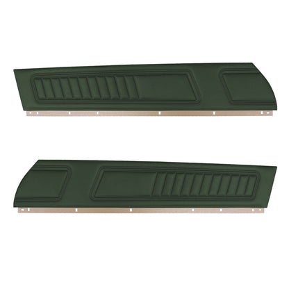 72 CAMARO "STANDARD" UPPER DOOR PANELS - GREEN