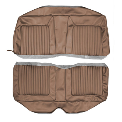 67 BARRACUDA HARDTOP REAR UPHOLSTERY - COPPER