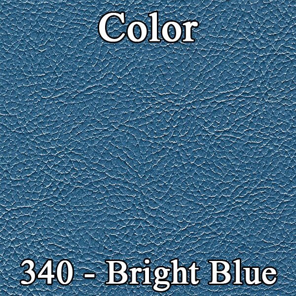 72 DUSTER/DEMON/DART SWINGER FRONT DOOR PANELS - BRIGHT BLUE