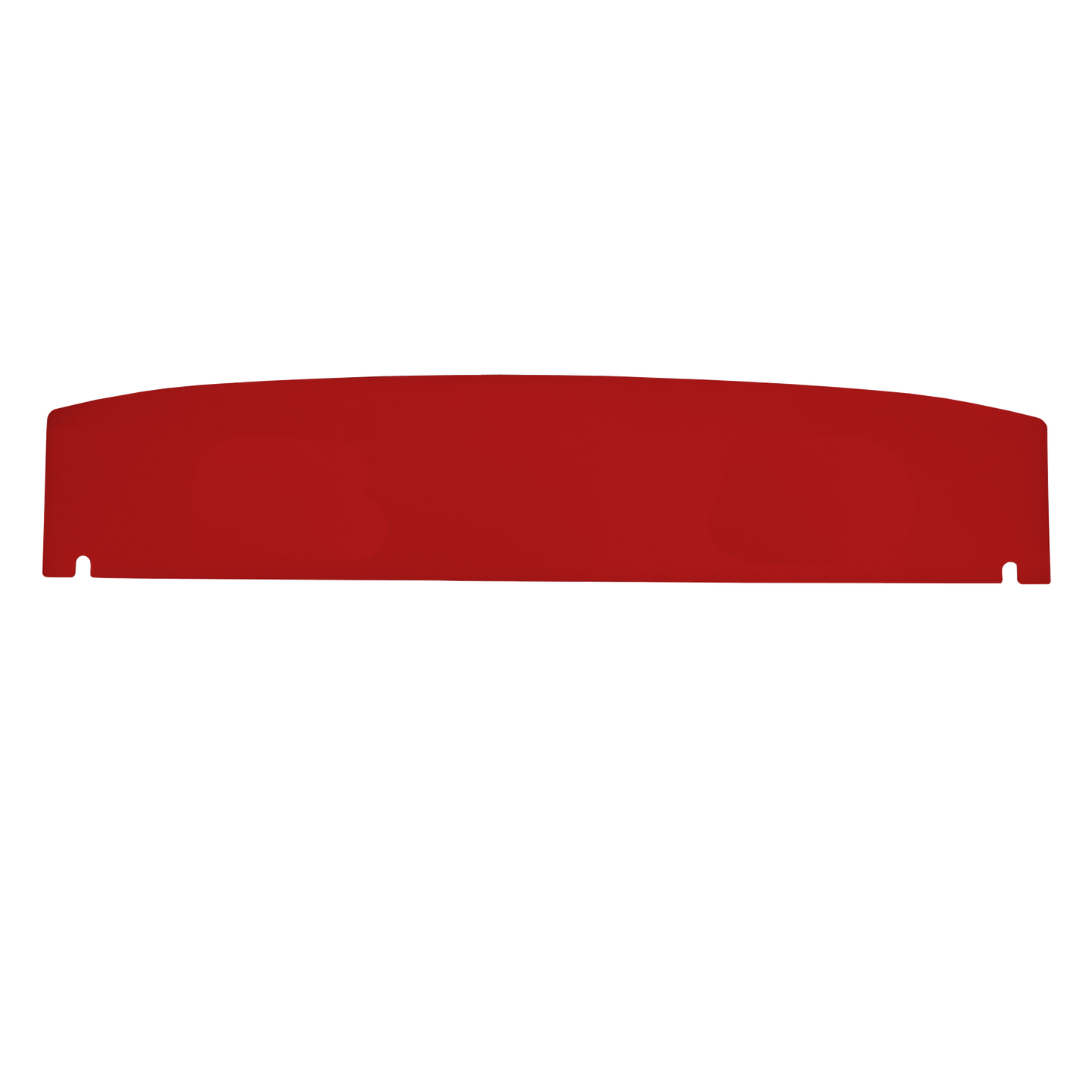 70 CHALLENGER HARDTOP PACKAGE TRAY W/O SPEAKER CUT-OUTS - RED
