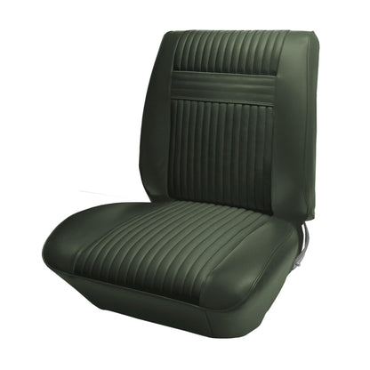 64 CUTLASS/442 BUCKET SEAT UPHOLSTERY - GREEN