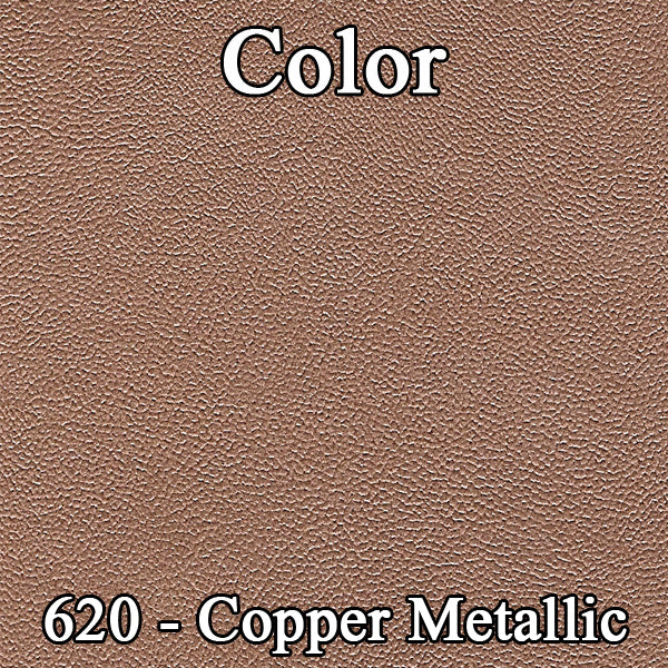 67 DART GT BUCKET SEAT UPHOLSTERY - COPPER