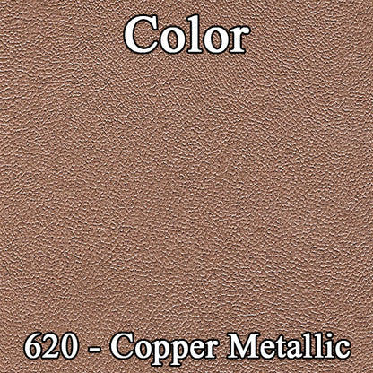 67 BARRACUDA FASTBACK REAR UPHOLSTERY - COPPER