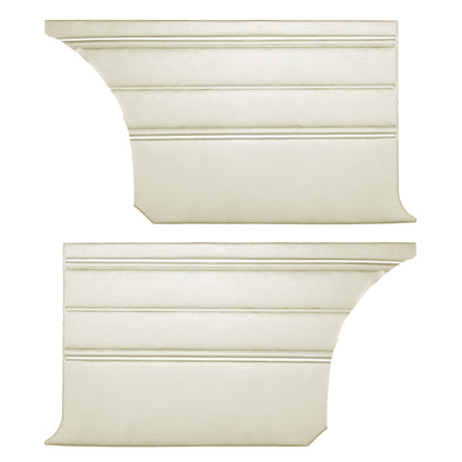 70 SPORT SATELLITE/ROADRUNNER/GTX/SUPERBIRD  HARDTOP REAR PANELS - WHITE