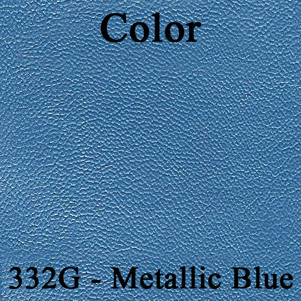 68 VINYL SPLIT BENCH - LM BLUE