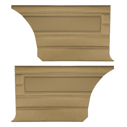 69 BELVEDERE/ROADRUNNER/CORONET COUPE REAR PANELS - SADDLE