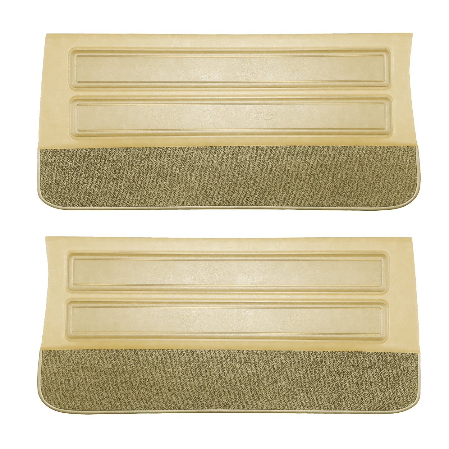 67 CUTLASS/442 FRONT DOOR PANELS - PEARL YELLOW