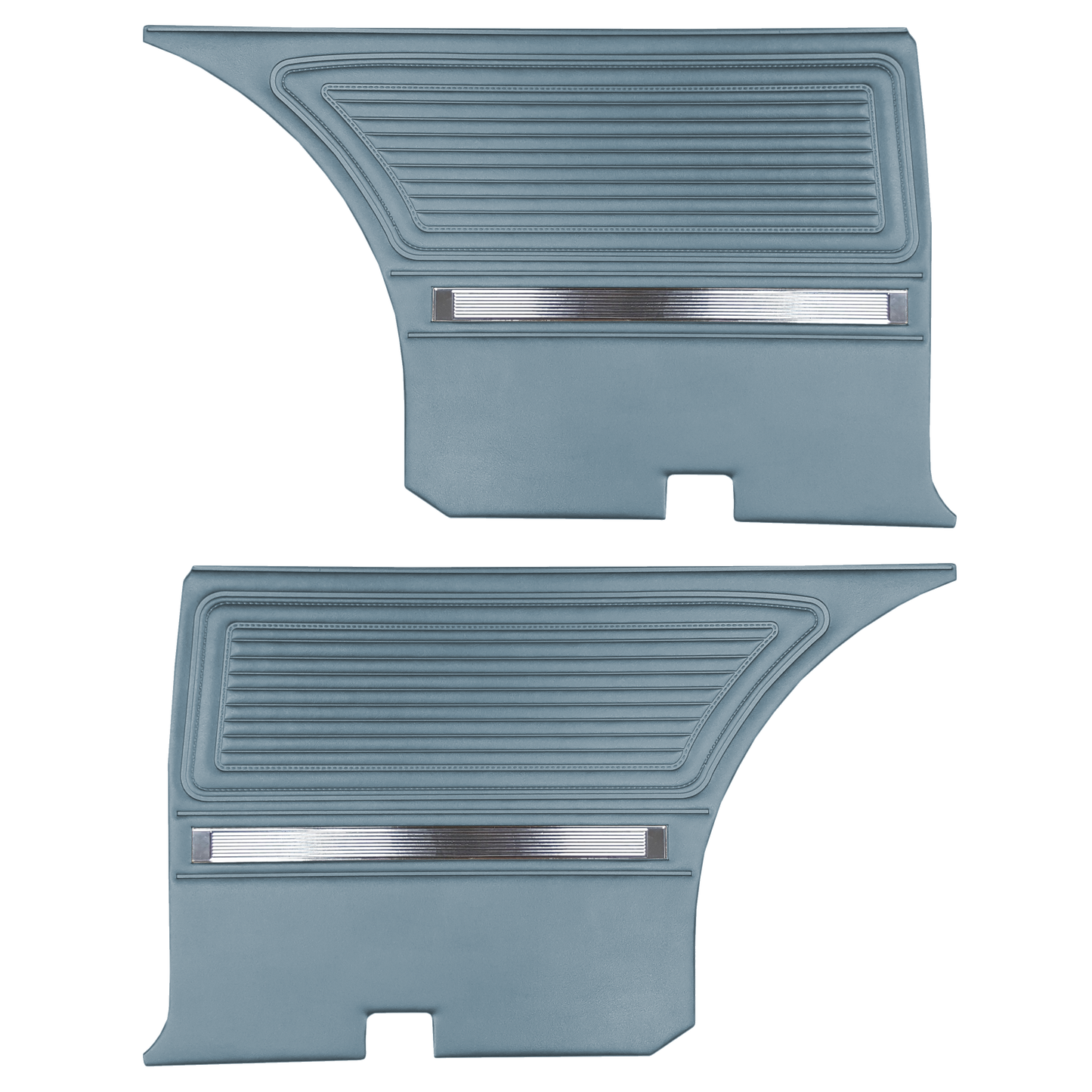 65 BARRACUDA FASTBACK REAR PANELS - BLUE