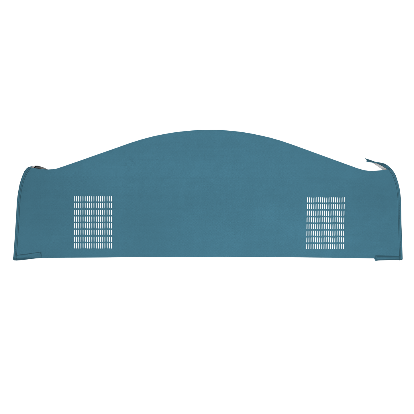 68-69 DODGE/PLYMOUTH B-BODY HARDTOP (NOT CHARGER) PACKAGE TRAY WITH SAME DIRECTION SPEAKER CUT-OUTS - LIGHT BLUE