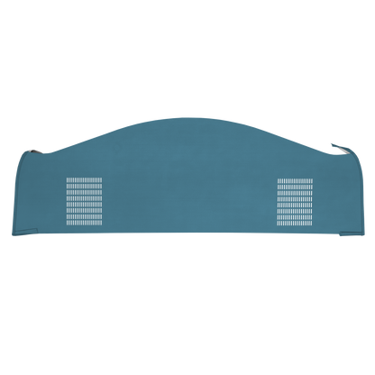68-69 DODGE/PLYMOUTH B-BODY HARDTOP (NOT CHARGER) PACKAGE TRAY WITH SAME DIRECTION SPEAKER CUT-OUTS - LIGHT BLUE