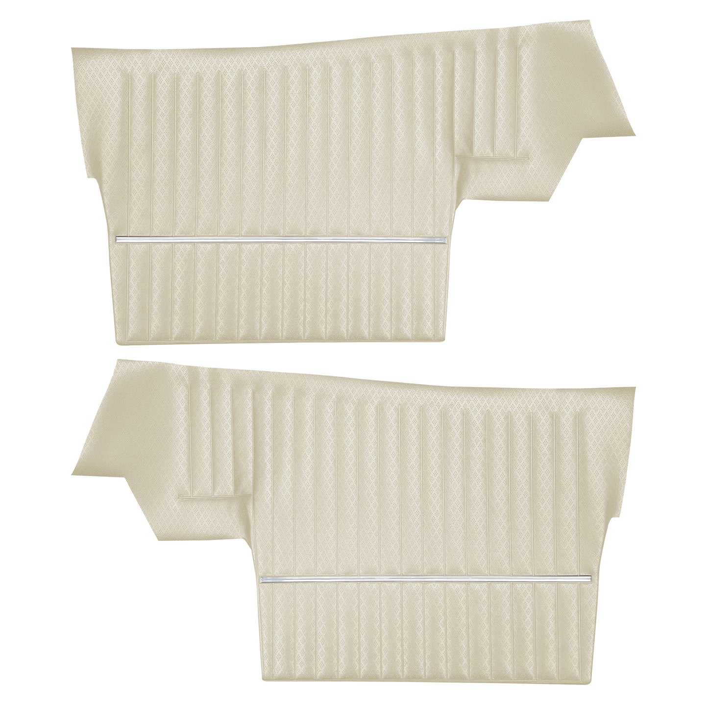 68 CUTLASS 'S'/442 CONVERTIBLE REAR PANELS (UNASSEMBLED) - PARCHMENT
