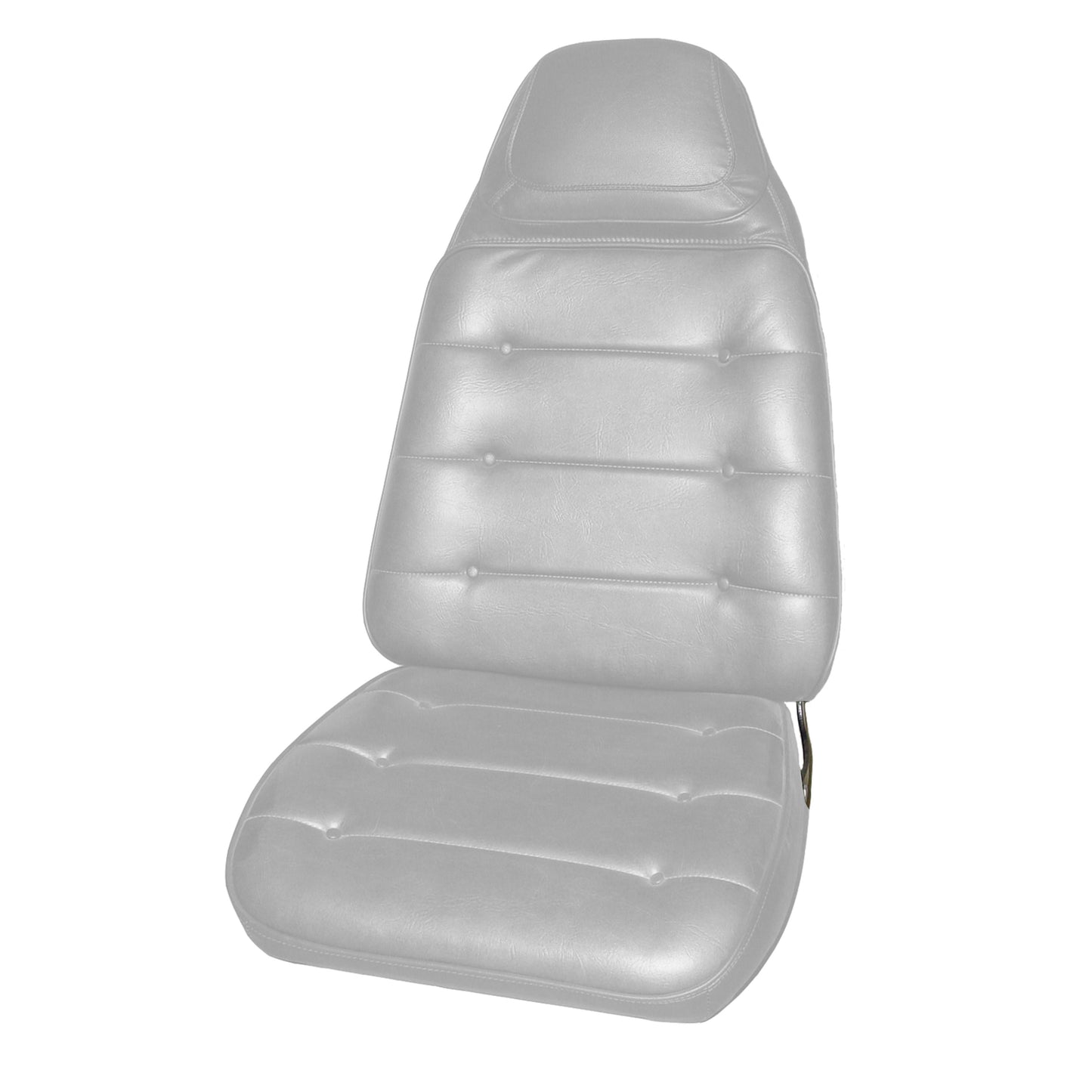 72-73 CHARGER & 73 SATELLITE/ROADRUNNER BUCKET SEAT UPHOLSTERY - WHITE