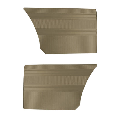 68 VALIANT 100 SEDAN REAR PANELS - LIGHT FAWN