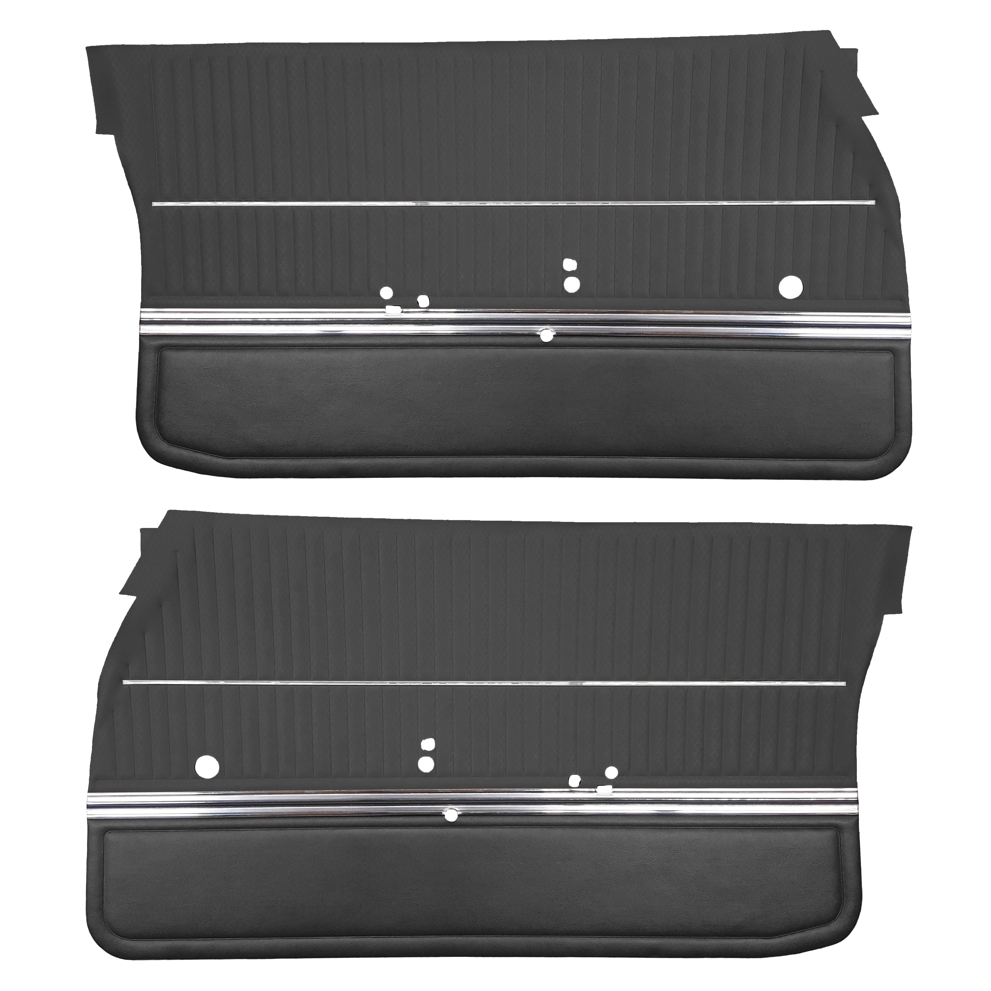 1969 Cutlass S/442 Sports Coupe Door Panels - Black - Legendary Auto ...
