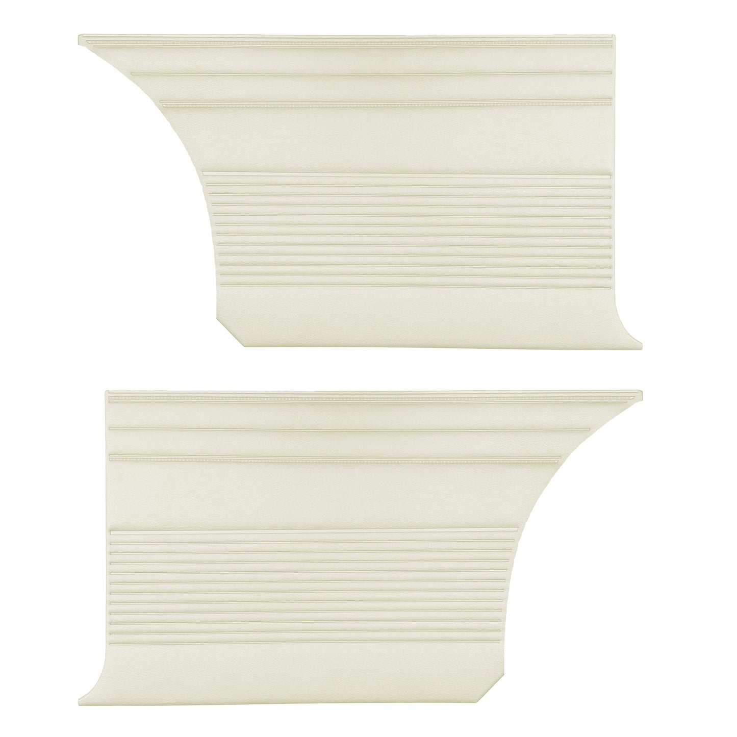69 CHARGER HARDTOP REAR PANELS - WHITE