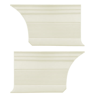 69 CHARGER HARDTOP REAR PANELS - WHITE