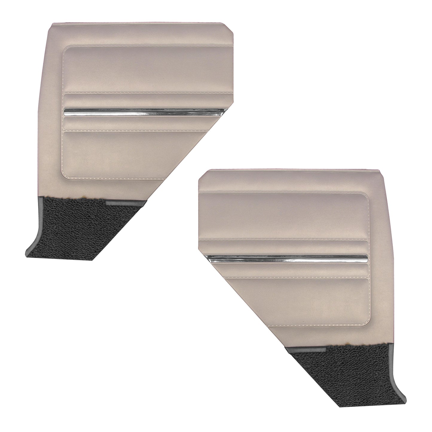 65 DART GT CONVERTIBLE REAR PANELS - PEARL WHITE