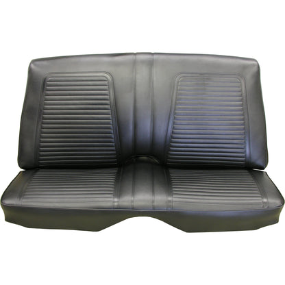 69 CAMARO "STANDARD" FIXED HTP REAR UPHOLSTERY - BLACK