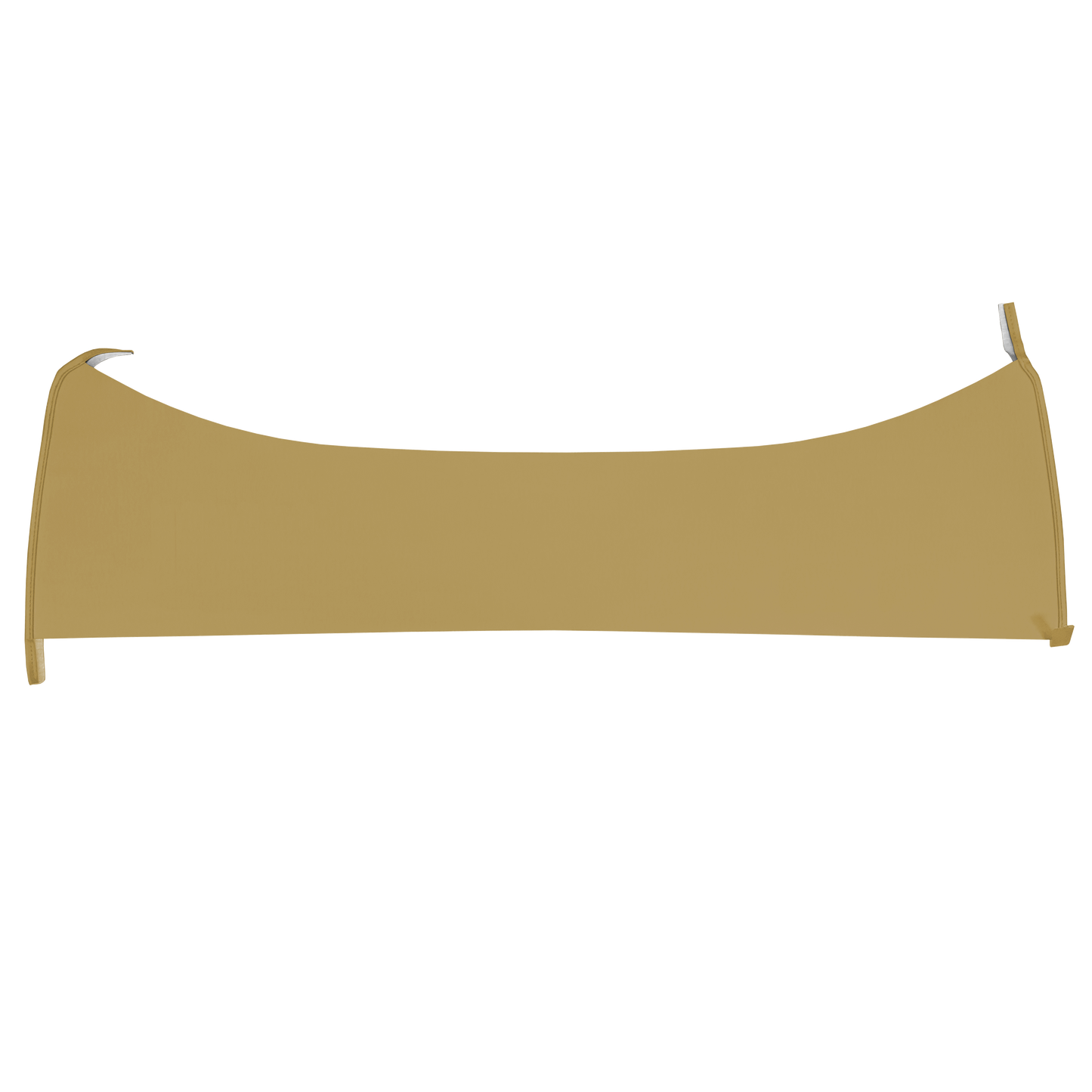 74 DART HARDTOP PACKAGE TRAY W/O SPEAKER CUT-OUTS - EMBER GOLD