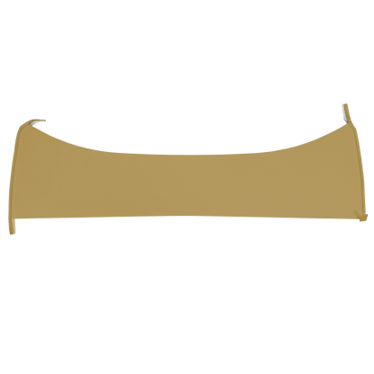 74 DART HARDTOP PACKAGE TRAY W/O SPEAKER CUT-OUTS - EMBER GOLD