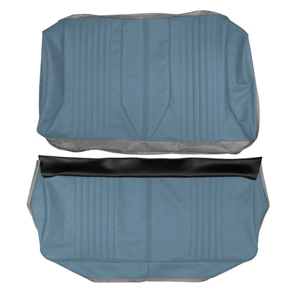 70 SKYLARK/GS "STANDARD" SPORT COUPE REAR UPHOLSTERY - BLUE