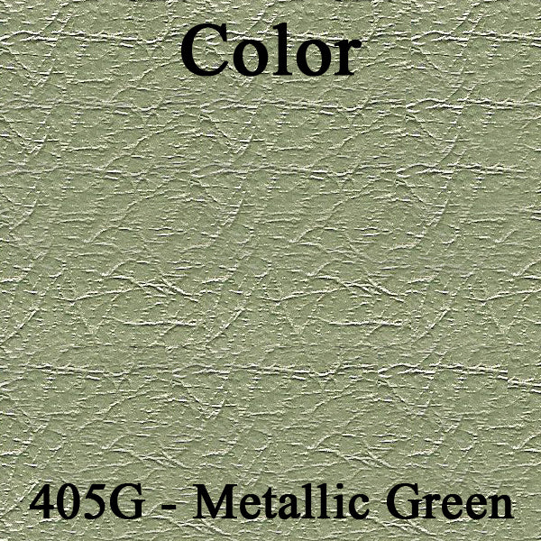 64 SKYLARK FRONT DOOR PANELS - SRM GREEN W/ FROST WHITE ACCENT