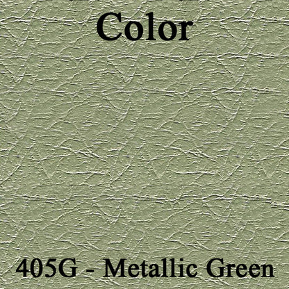 64 SKYLARK FRONT DOOR PANELS - SRM GREEN W/ FROST WHITE ACCENT