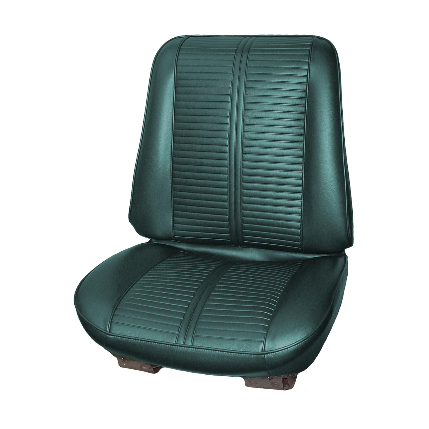66 GTO/LEMANS BUCKET SEAT UPHOLSTERY - AQUA