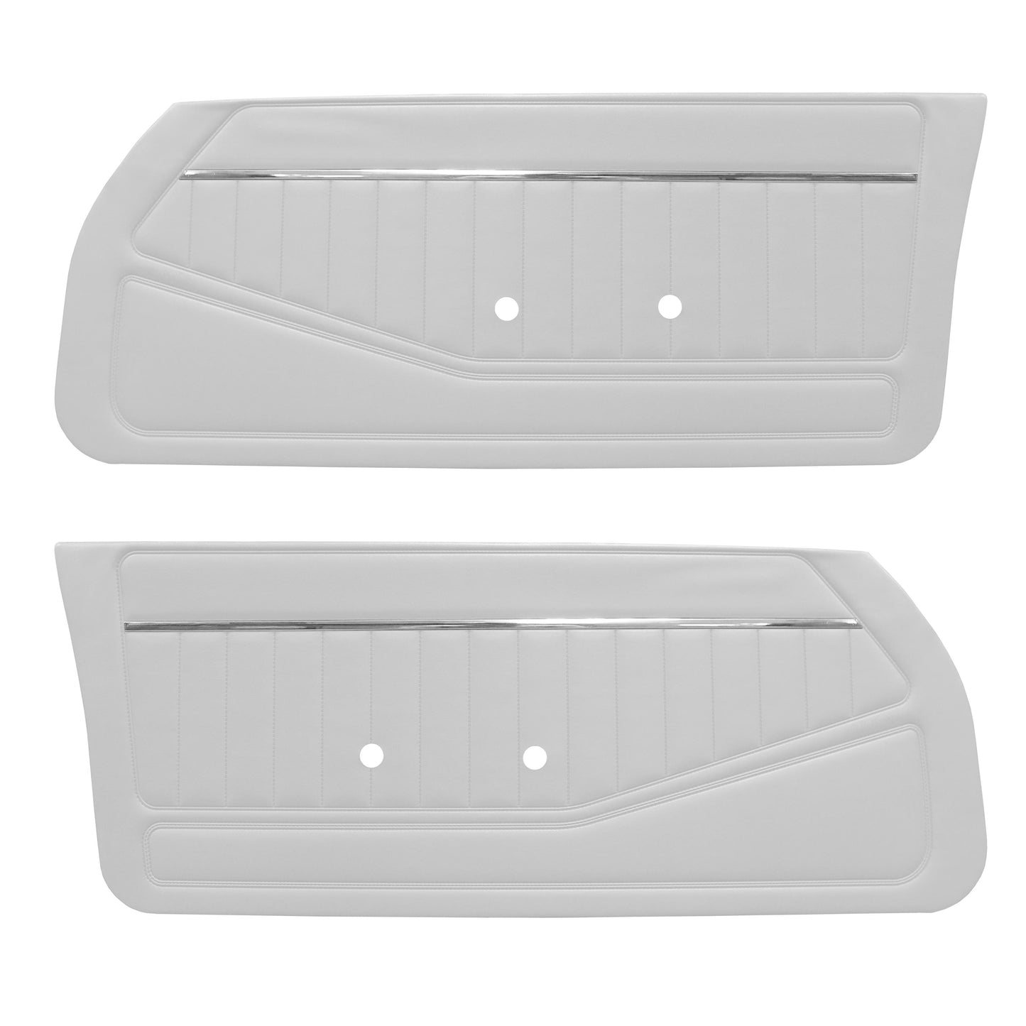 78 CAMARO "STANDARD" DOOR PANELS (UNASSEMBLED) - WHITE