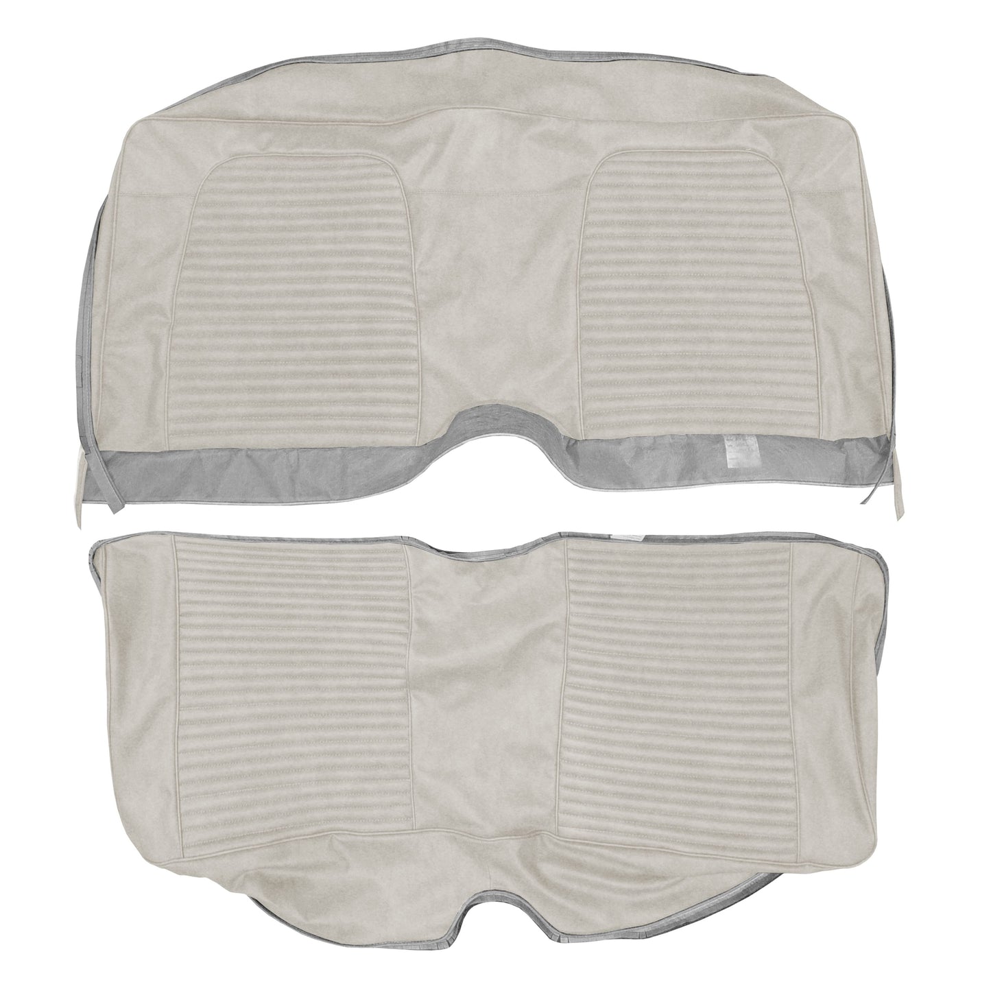 72 JAVELIN/AMX HARDTOP REAR UPHOLSTERY - WHITE
