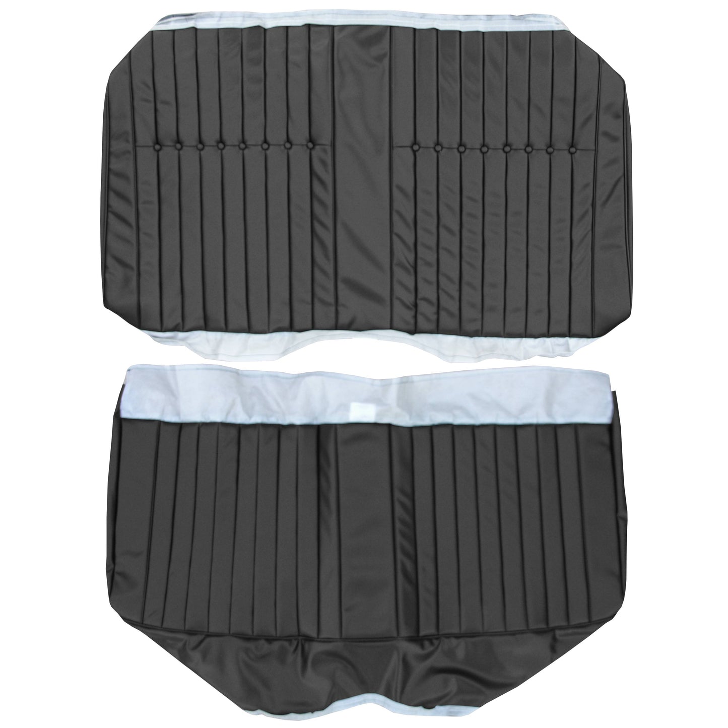 64 SKYLARK SPORT COUPE REAR UPHOLSTERY - BLACK