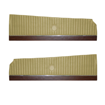 71 CHARGER RT/500 FRONT UPPER DOOR PANELS - EMBER GOLD