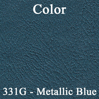 68 ARMREST PADS 11"- TEAL BLUE,68 FRT ARMREST PADS - BLUE