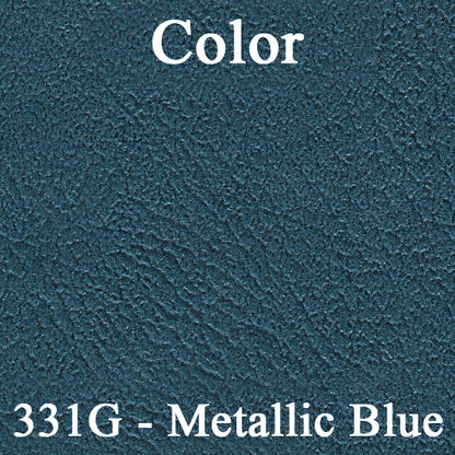 68 CHEVELLE/MALIBU CONVERTIBLE REAR PANELS (UNASSEMBLED) - MEDIUM BLUE