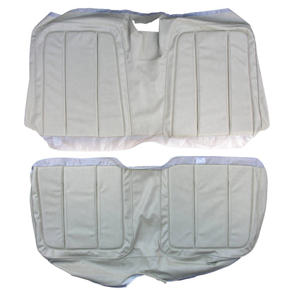 71 CHRYSLER 300/NEWPORT HARDTOP REAR UPHOLSTERY - WHITE