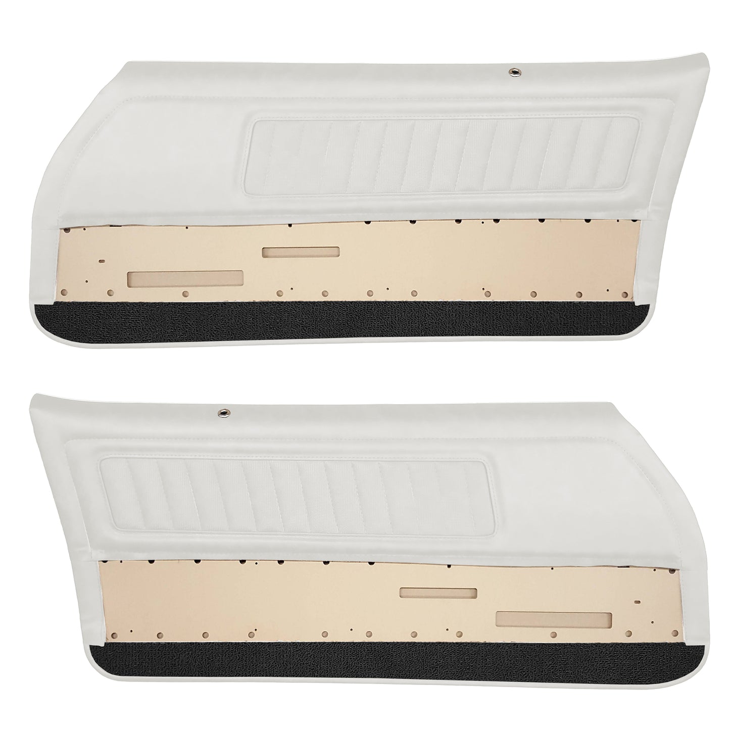 71 FIREBIRD/TRANS AM "DELUXE" DOOR PANELS (PRE-ASSEMBLED) - PEARL WHITE