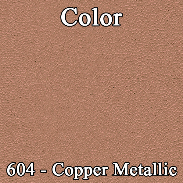 63 SPORT FURY FRONT DOOR PANELS (UNASSEMBLED) - BLACK W/ SRM COPPER ACCENT